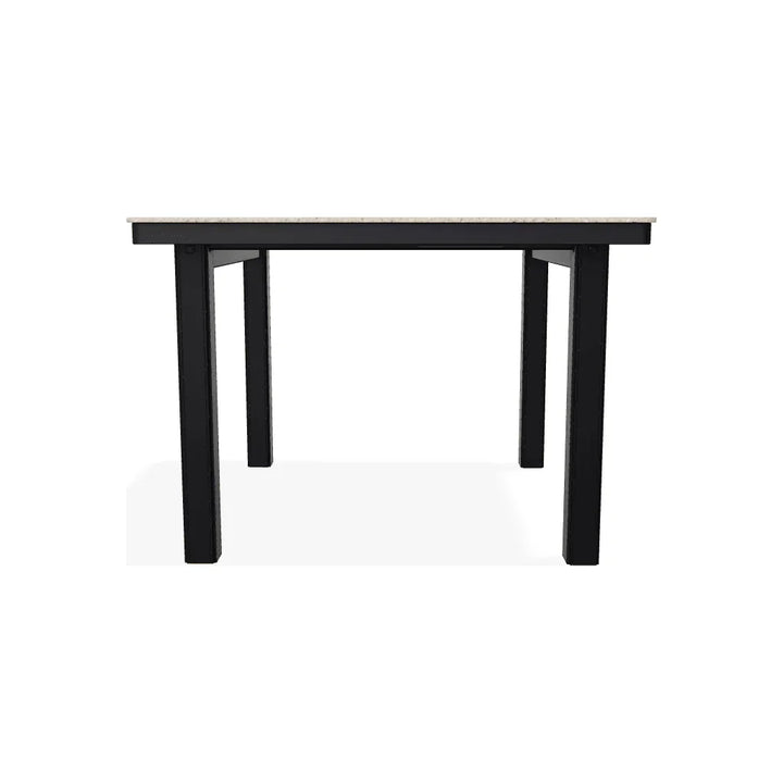42" Square Origins Table With Umbrella Hole-Outdoor Dining Tables-Telescope-LOOMLAN