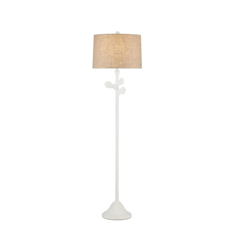 Charny White Floor Lamp