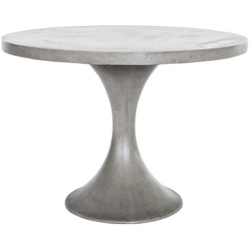 43 Inch Outdoor Dining Table Grey Contemporary Outdoor Dining Tables LOOMLAN By Moe's Home