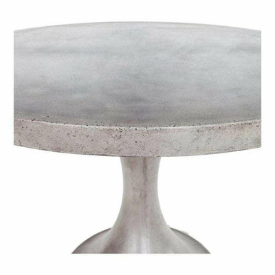 43 in Outdoor Dining Table Grey Contemporary - LOOMLAN - Moe's Home - Outdoor Dining Tables