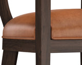 Brylea Leather Upholstered Modern Barstool