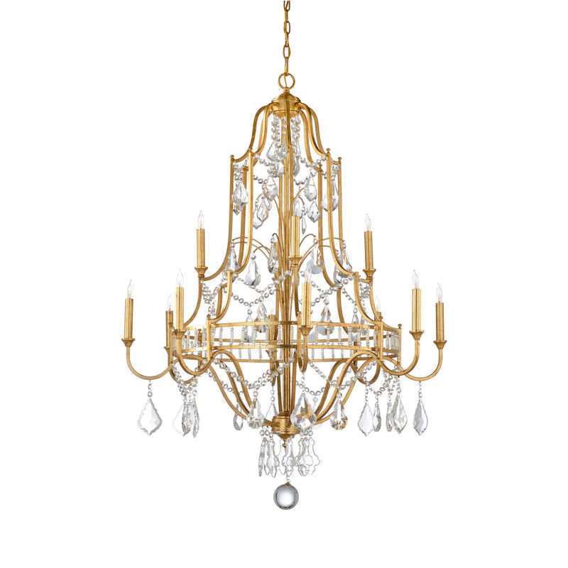 Buckhead Clear Crystal Elegance Chandelier