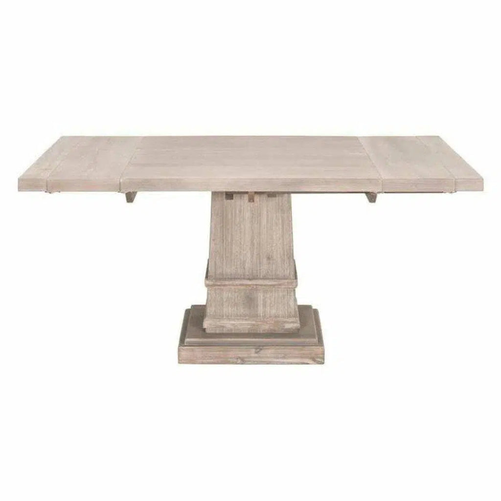 44 - 64" Solid Wood Square Extendable Dining Table - LOOMLAN - Essentials For Living - Dining Tables