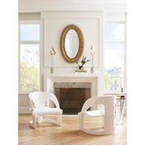 Lucius Oval Shaped Wall Mirror-Wall Mirrors-Wildwood-LOOMLAN