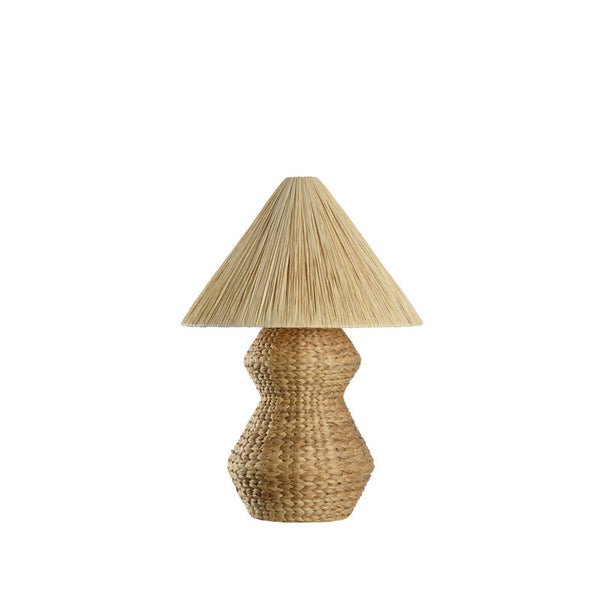 Gael Rattan Textural Shade Table Lamp