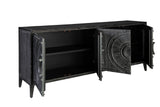 Deroche Wooden Black Sideboard