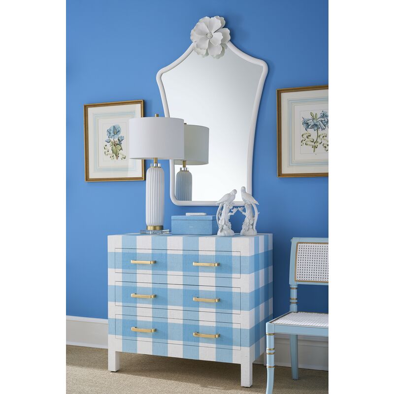 Samuel Glazed Fluted Ceramic Table Lamp