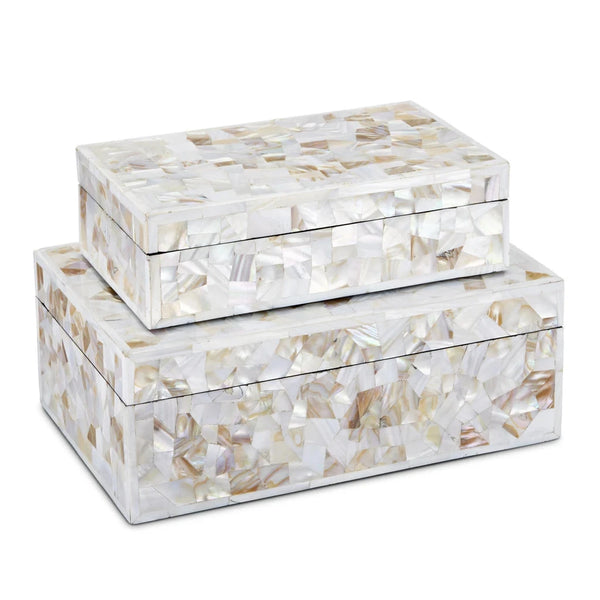 Uma Mother of Pearl Box Set of 2