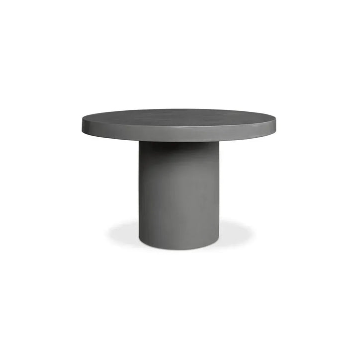 47 in Outdoor Dining Table Grey Contemporary-Outdoor Dining Tables-Moe's Home-LOOMLAN