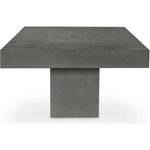 47 in Outdoor Coffee Table Grey Contemporary - LOOMLAN - Moe's Home - Outdoor Coffee Tables