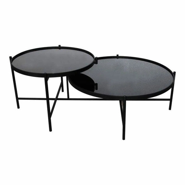 48 Inch Coffee Table Black Contemporary Coffee Tables LOOMLAN By Moe's Home