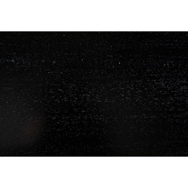 48" Zig - Zag Wood Black Round Dining Table - LOOMLAN - Noir - Dining Tables