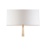 Harwich Natural Organic Travertine Table Lamp