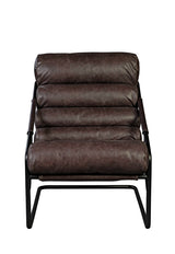 Carrington Leather Upholstered Occasional Chair