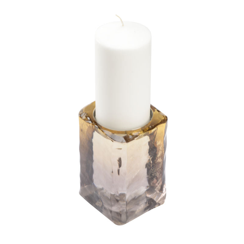 Kori Gold Rustic Modern Charm Candleholder