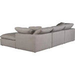 4PC Stain Resistant Grey Modular Lounge