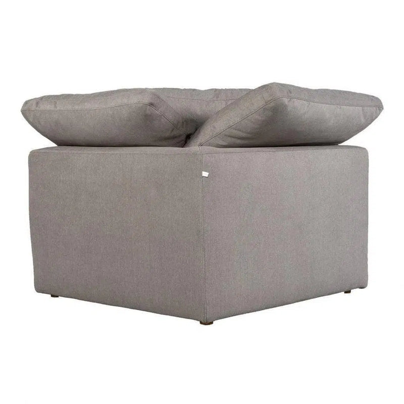 4PC Stain Resistant Terra Grey Modular Lounge