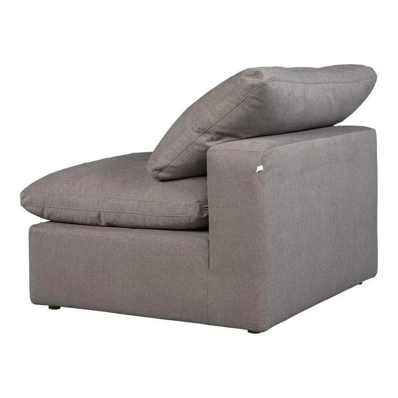 4PC Stain Resistant Terra Grey Modular Lounge