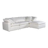 4PC Stain Resistant Terra White Modular Lounge