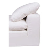 4PC Stain Resistant White Modular Lounge