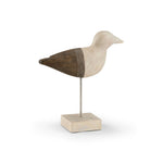 Shorebird Wooden Coastal Charm Sculpture