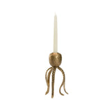 Pacific Octopus Coastal Charm Candleholder