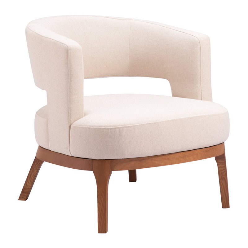 Penryn Beige Accent Chair With Arm