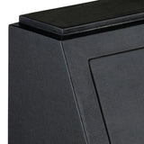 Verona Black Secretary Desk