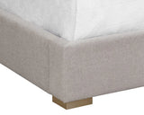 Clara Fabric Upholstered Luxurious King Bed