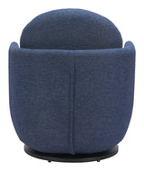 Bant Blue Swivel Arm Chair