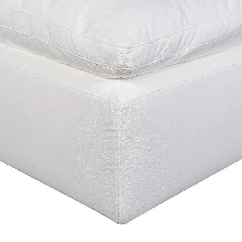 4PC Stain Resistant Terra White Modular Lounge - LOOMLAN - Moe's Home - Modular Sofas