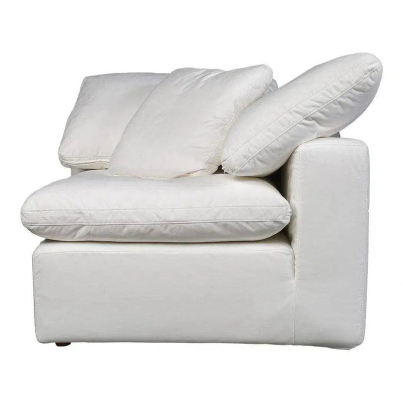 4PC Stain Resistant Terra White Modular Lounge - LOOMLAN - Moe's Home - Modular Sofas