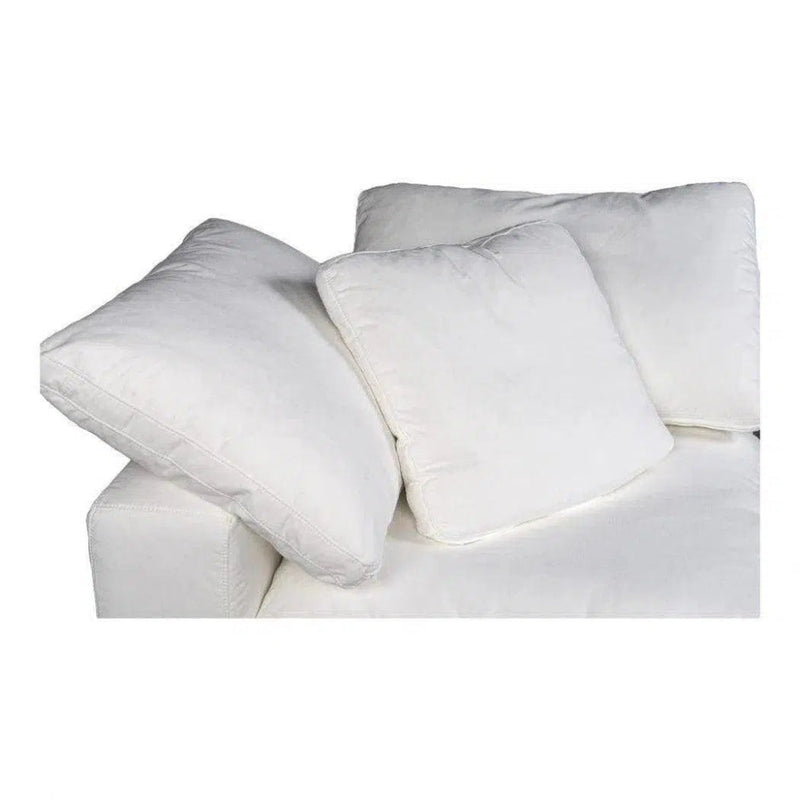 4PC Stain Resistant Terra White Modular Lounge - LOOMLAN - Moe's Home - Modular Sofas