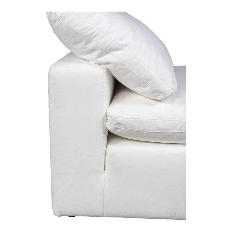 4PC Stain Resistant Terra White Modular Lounge - LOOMLAN - Moe's Home - Modular Sofas