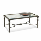 50 Glass Top Rectangle Coffee Table Coffee Tables LOOMLAN By Bassett Mirror
