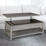 50" Reclaimed Wood Serenity Lift top cocktail table Coffee Tables LOOMLAN By LOOMLAN