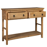 Eldorado Wooden Brown Rectangular Console Table