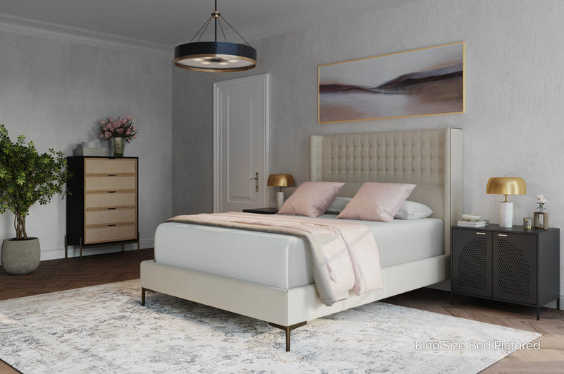 Cairo Fabric Upholstered Bed