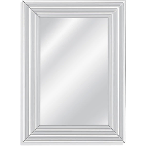 McKinley Wood Silver Vertical Wall Mirror