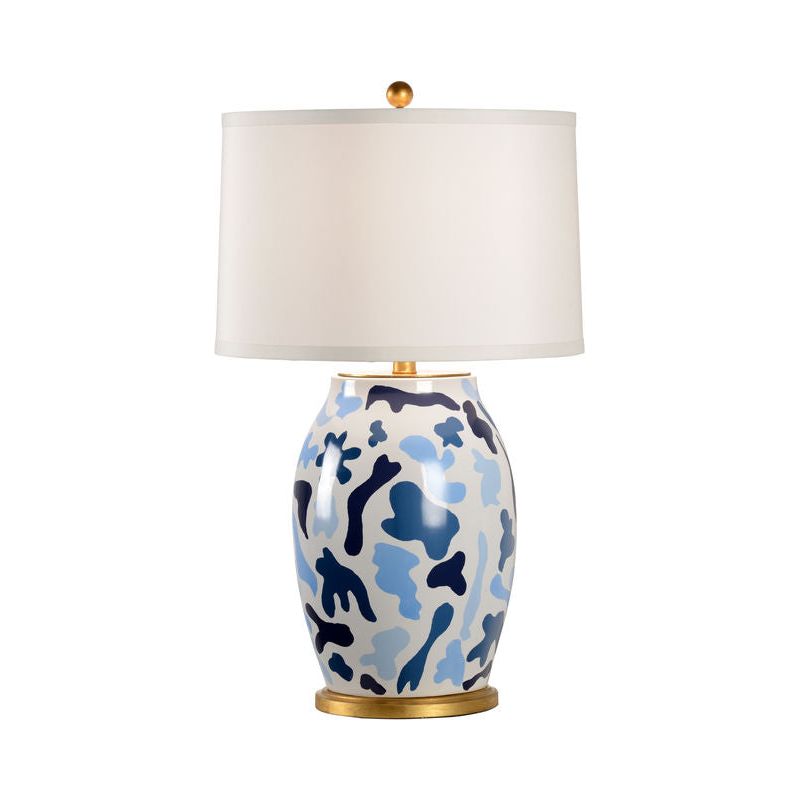 St. Germain Hand-Painted Artistic Design Table Lamp