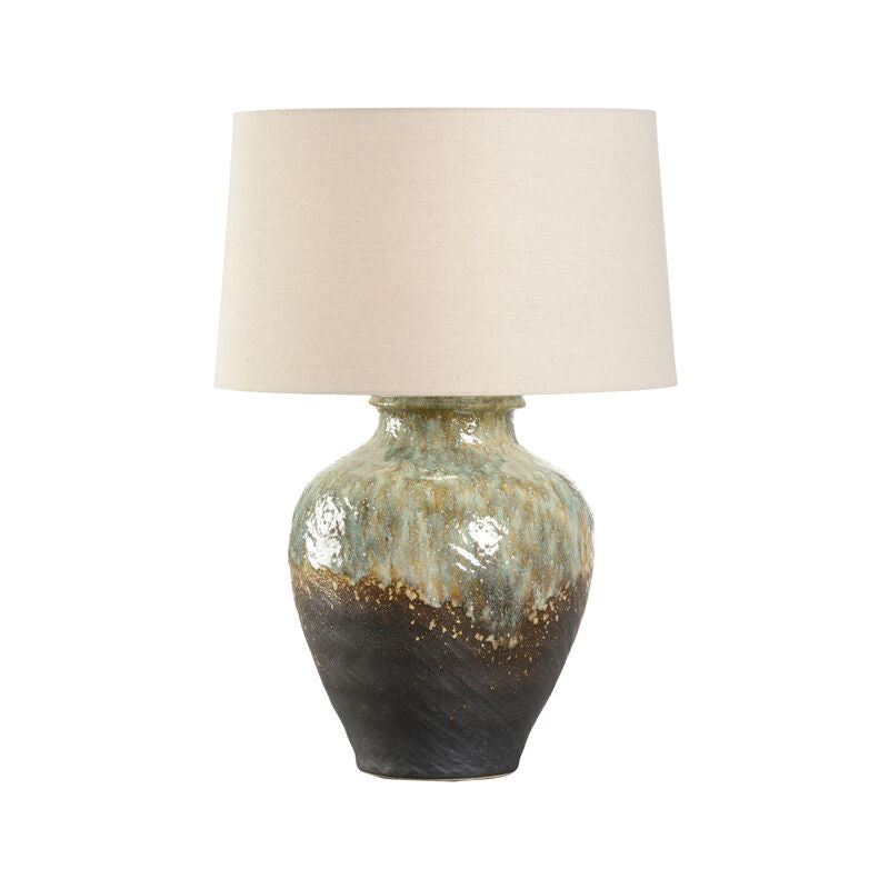 Daichi Unique Glaze Finish Handcrafted Table Lamp