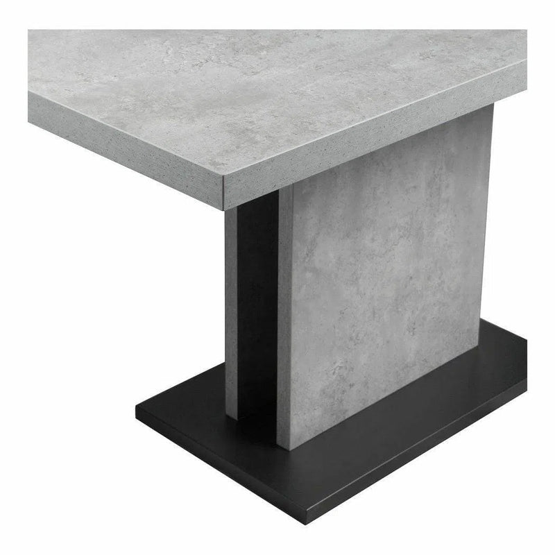 53 Inch Dining Table Grey Contemporary Dining Tables LOOMLAN By Moe's Home