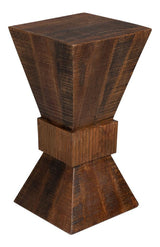 Manny Wood Brown Square End Table