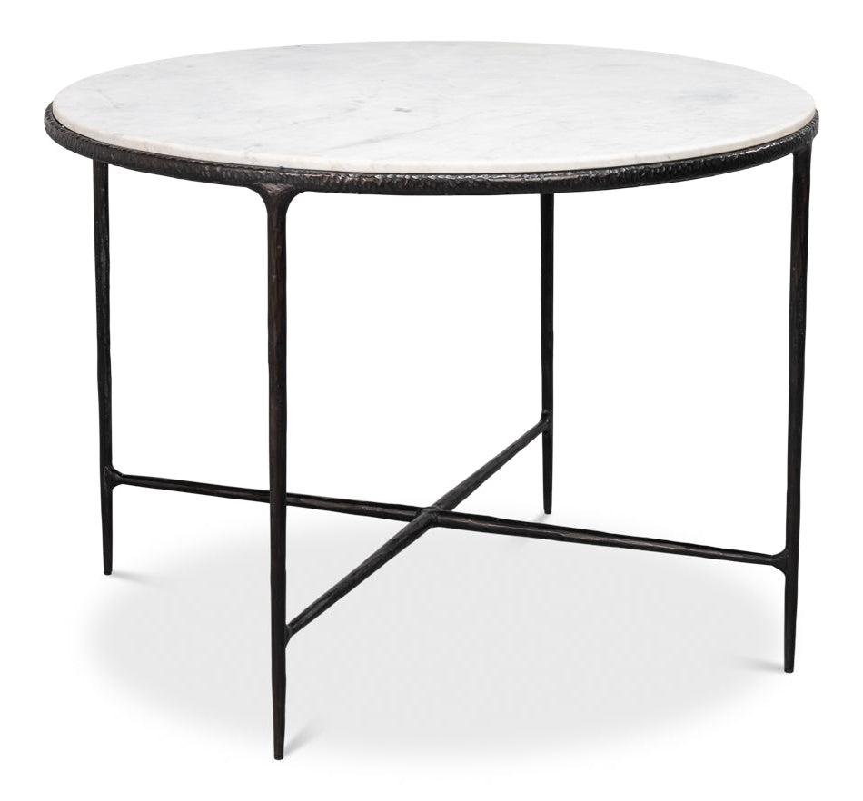 Dakor Marble Top Round Breakfast Table