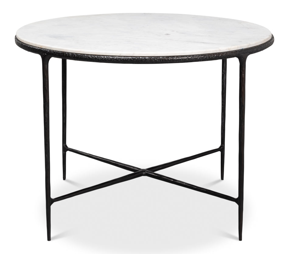 Dakor Marble Top Round Breakfast Table