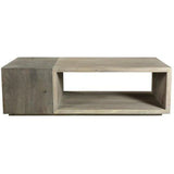 54 Inch Coffee Table Grey Contemporary Coffee Tables LOOMLAN By Moe's Home