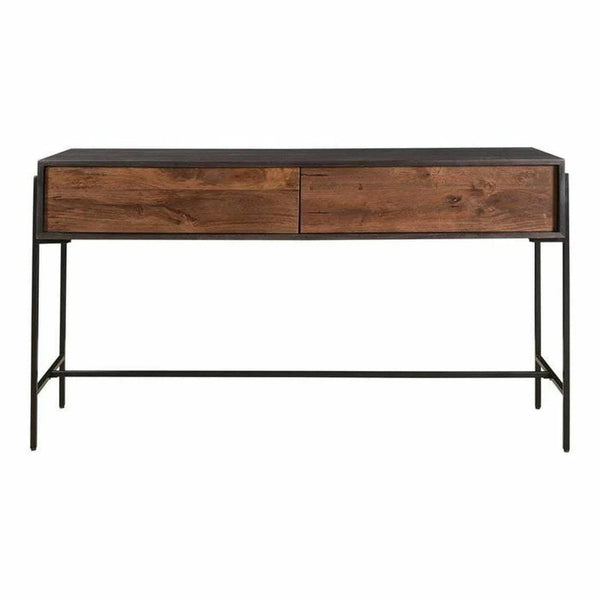 54 Inch Console Table Brown Modern Console Tables LOOMLAN By Moe's Home