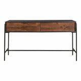 54 Inch Console Table Brown Modern - LOOMLAN - Moe's Home - Console Tables