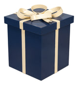 Ferrell Leather and Mdf Blue Holiday Boxes Set of 3