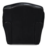 Elite Metal and Leather Black French Club Swivel Arm Chair